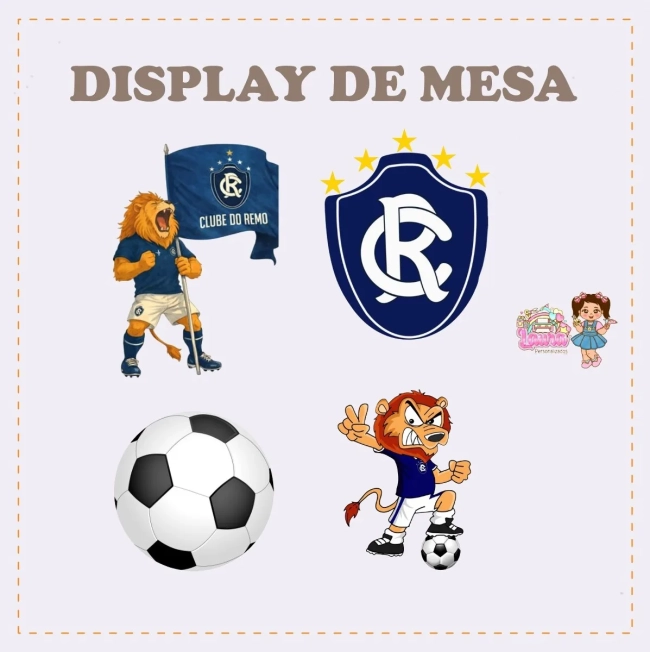 Kit Festa Só Um Bolinho REMO - Decoração de Festa