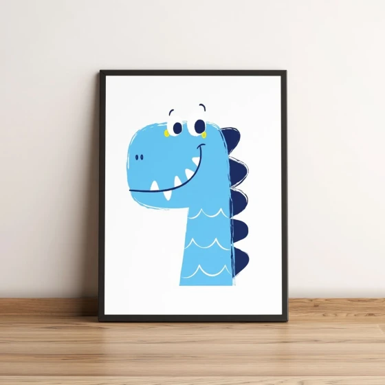 Quadro Infantil de Dinossauro 387