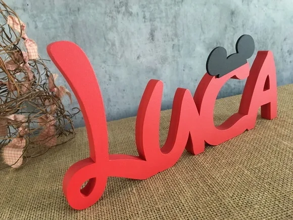 Letras Decorativas Festa Mickey