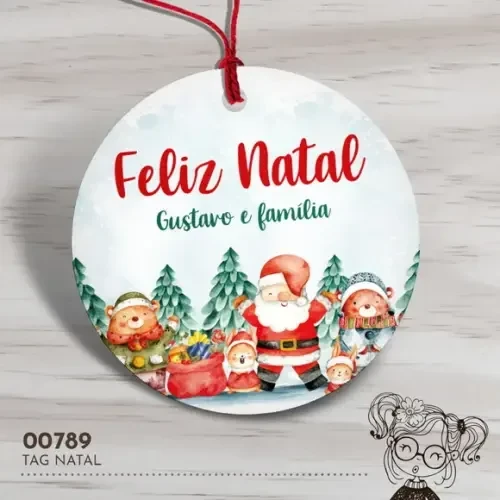 Tag Redonda Natal - 00789