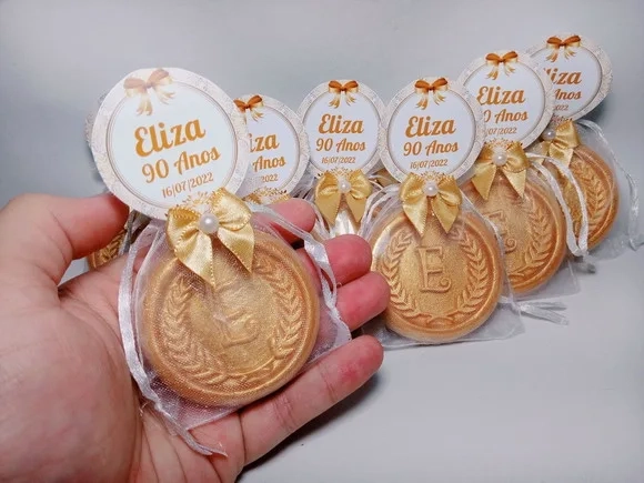 Lembrancinha Personalizada, Sabonete Letra Inicial do Nome