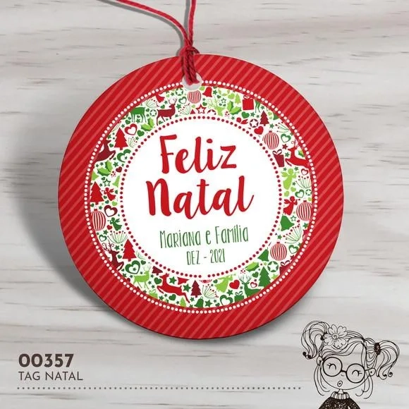 Tag Redonda Natal - 00357