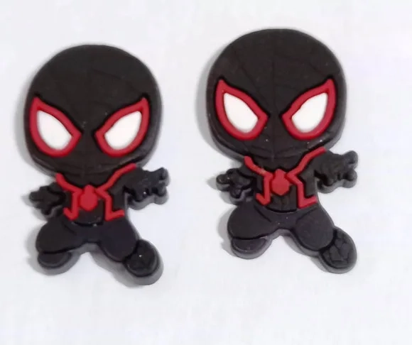 Aplique Homem Aranha Emborrachado- 6 Peças