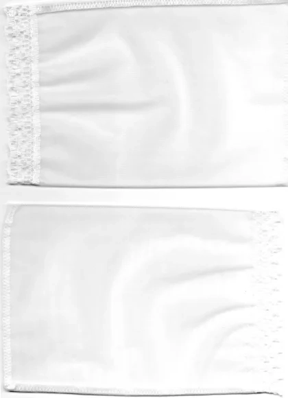 Saquinho Organza Tunil C/renda 10x15cm Pacote com 10 Unidade
