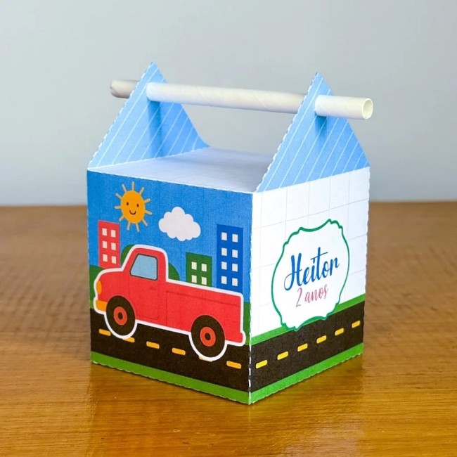 PEGUE E MONTE - Kit Festa CARRINHOS - Decoração de Festa | Lembrancinhas | Aniversário | Personalizados