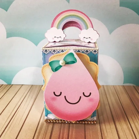 Kit 60 Lembrancinhas Chuva de Amor