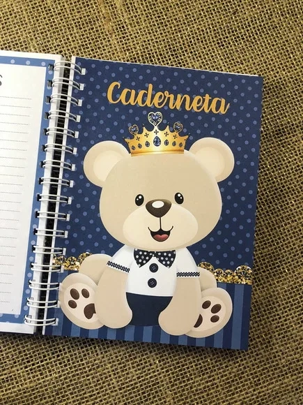Caderneta de Saúde / Vacinação Personalizada - Ursinho