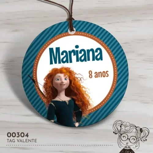 Tag Redonda Valente - 00304