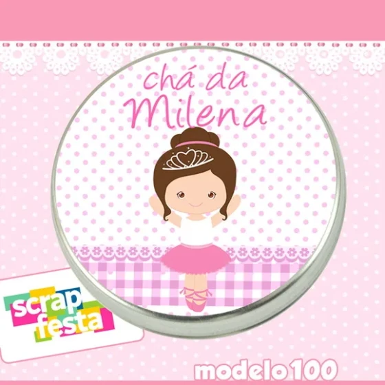 Lembrancinhas de Chá de Bebê Latinhas