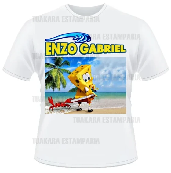 Camiseta Bob Esponja 2 - filme