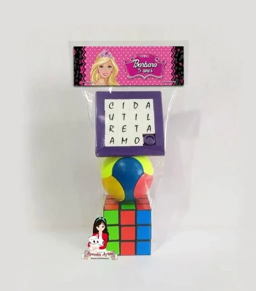 Kit Desafio Personalizado Barbie Nova