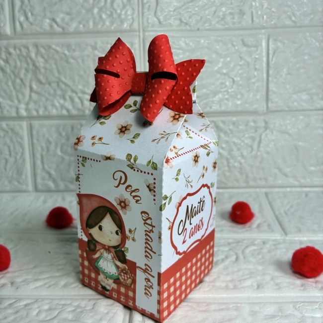 Kit Personalizados Chapeuzinho Vermelho Aquarelado