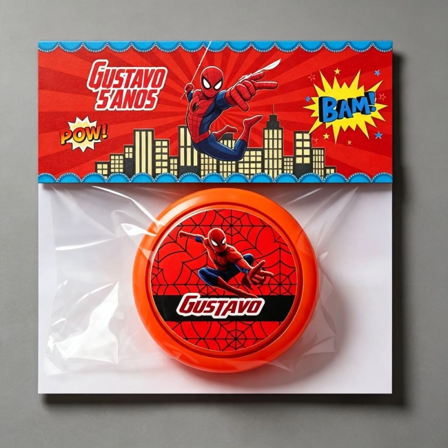 Iô iô Personalizado para lembrancinhasdo Homem Aranha