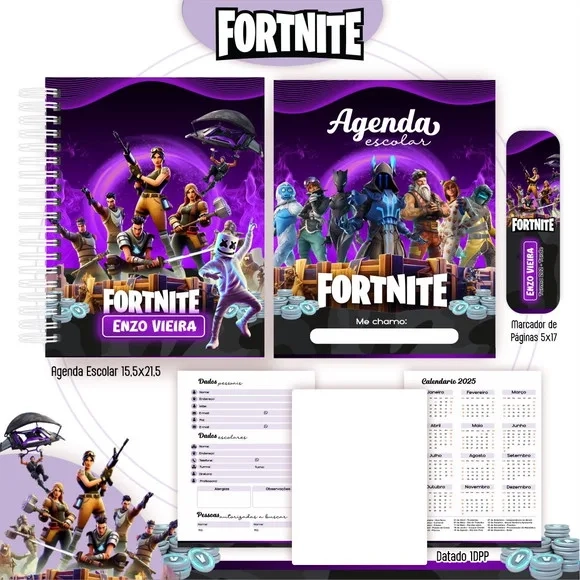Caderno ou Agenda Personalizada
