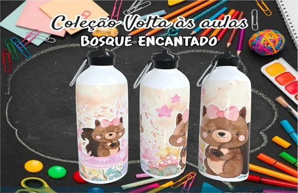Garrafa Squeeze Personalizada