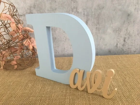 Letras Decorativas em MDF PERSONALIZADO 18cm