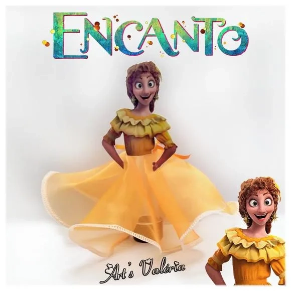 Tubete Encanto Com Saia - Valor Unitário
