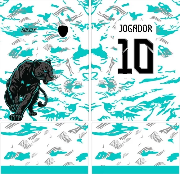 Arte Vetor Camisa Interclasse Pantera 390