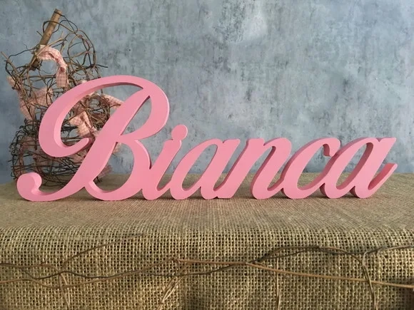 Letras de MDF -Nomes