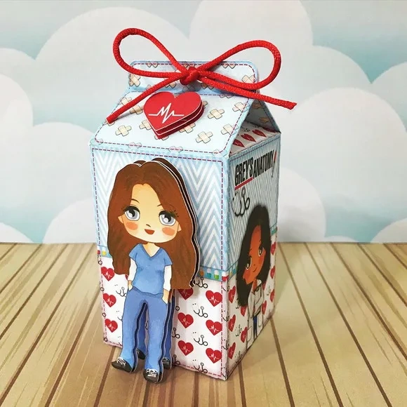 Kit 60 Lembrancinhas Grey Anatomy