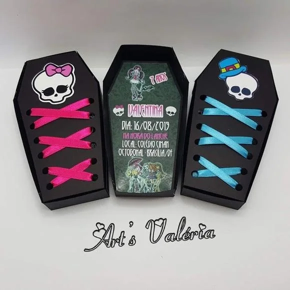 Caixa Caixãozinho Personalizado para Doces