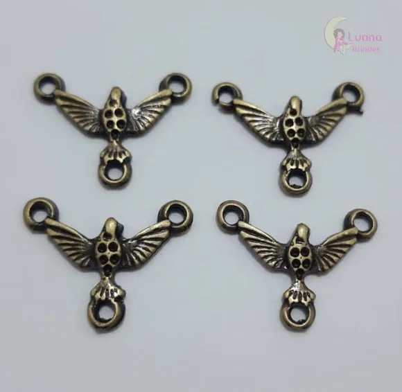 Entremeio Div. Espírito Santo Metal Ouro Velho -pct C/12 Uni