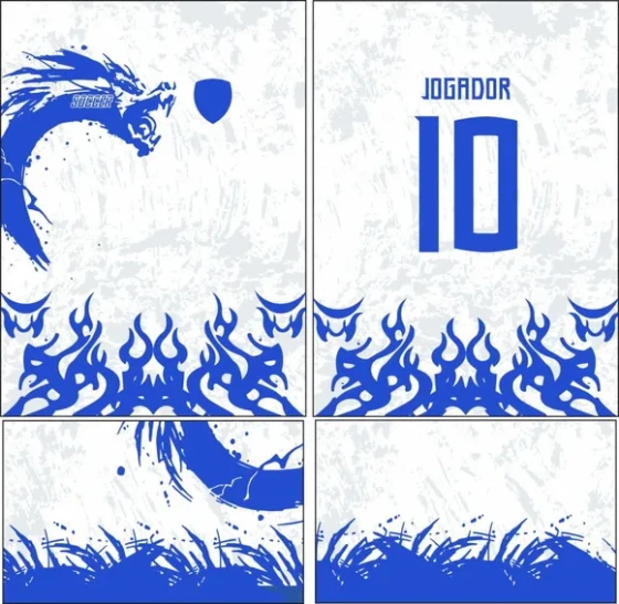 Arte Vetor Camisa Interclasse Dragão 388