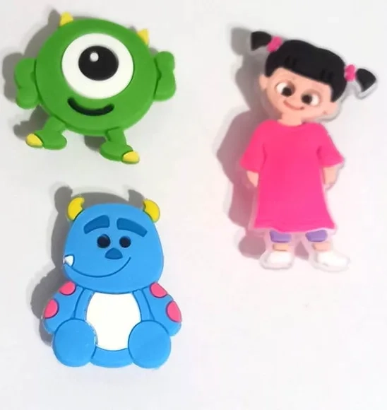Pins para Crocs Monstros S.a. Variados - 6 Unidades