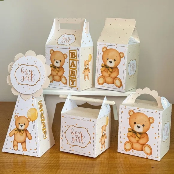 Kit 30 Lembrancinhas Chá Revelação