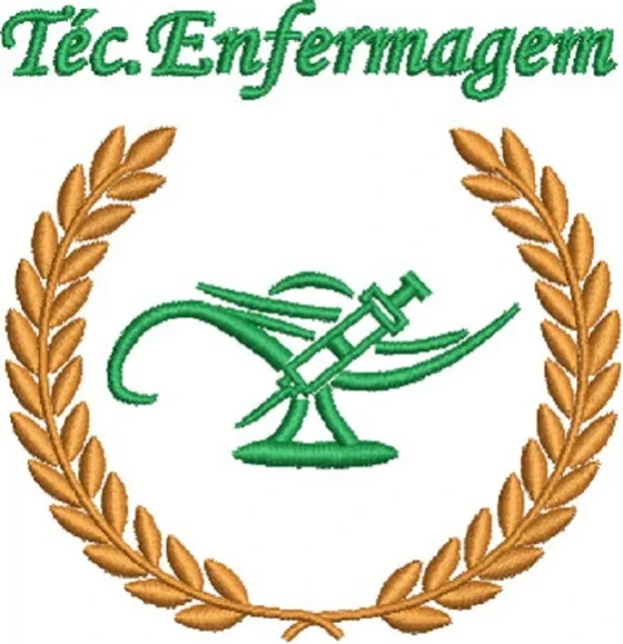 Matriz de Bordado Símbolo Técnico de Enfermagem