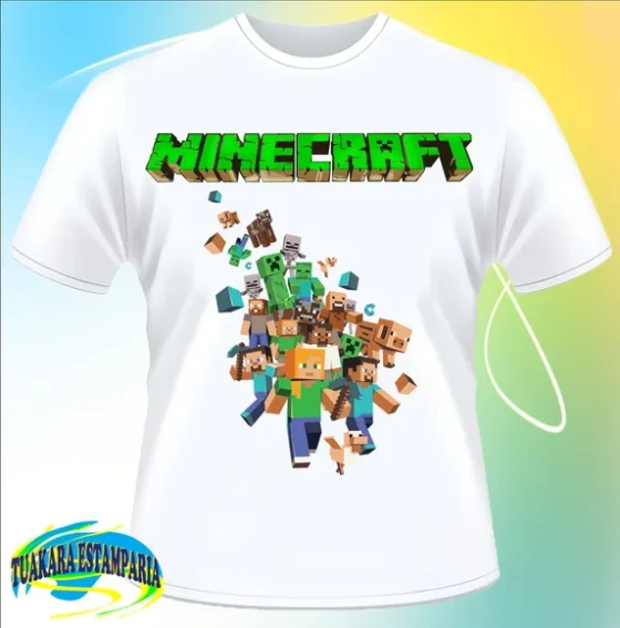 Camiseta Minecraft 5