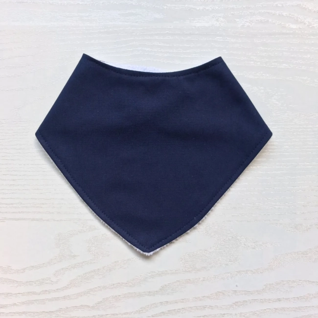 Kit 3 Babadores Bandana Premium para bebê - Náutico
