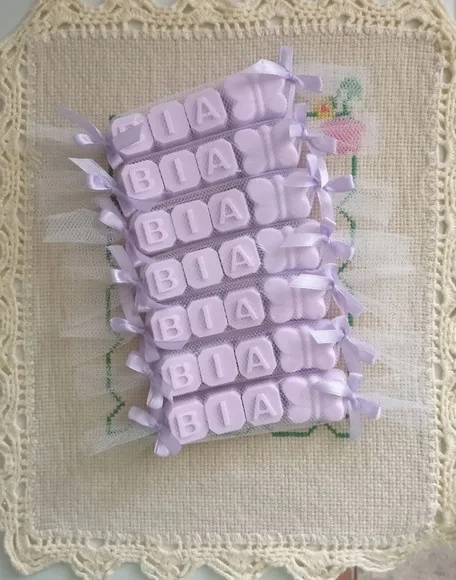 Lembrancinha Nomes 3 Letras e Borboleta