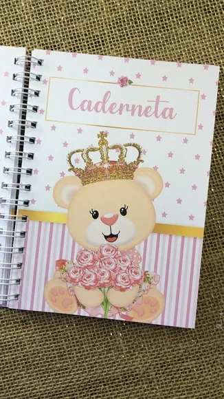 Caderneta de Saúde / Vacinação Personalizada - Ursinha