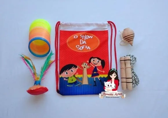 Mochila Boa Infância Tema Show da Luna 2