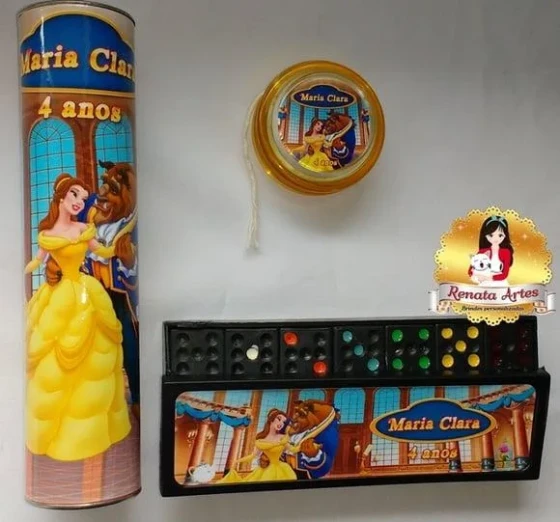Kit Jogos a Bela e a Fera
