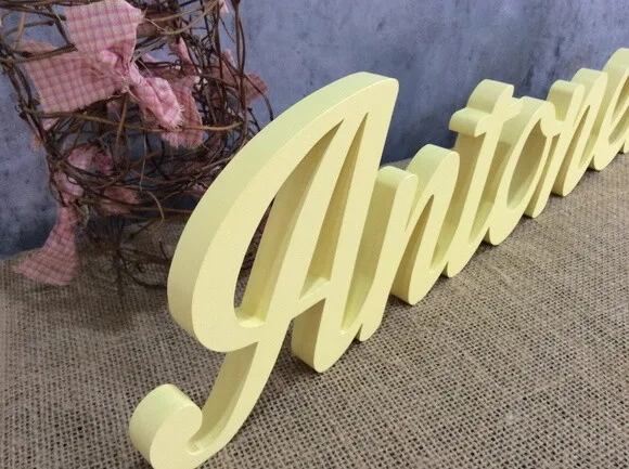 Letras Decorativas - Nome em mdf
