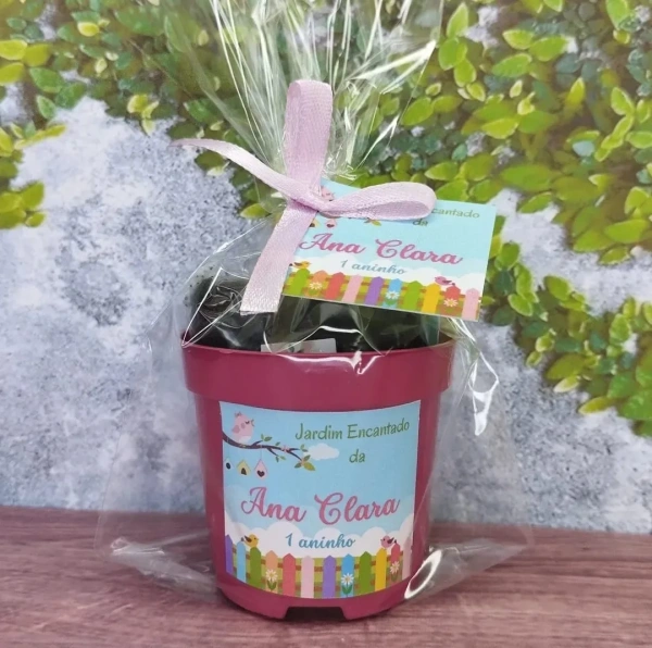 40 unidades Kit Jardinagem Jardim Encantado - Jardim das Borboletas - Trabalhamos com qualquer tema - Informar tema no chat.