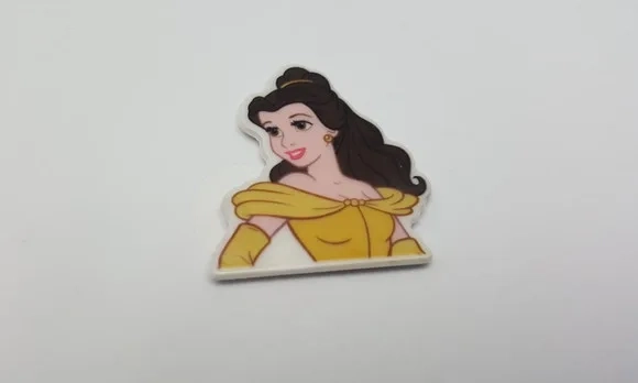 Aplique das Princesas em Acrílico - Pct.c/4 Unidade