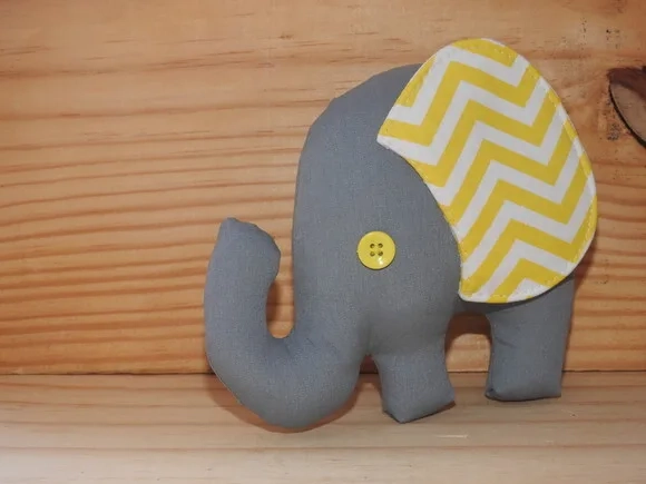 Almofada Elefante P - para Nichos Decorativa