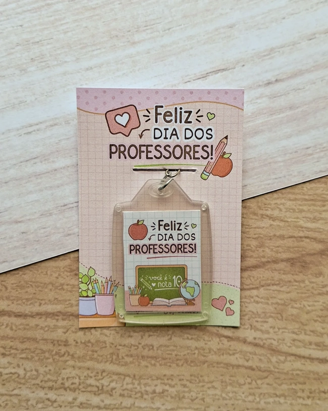 Chaveiro Personalizado Dia dos Professores