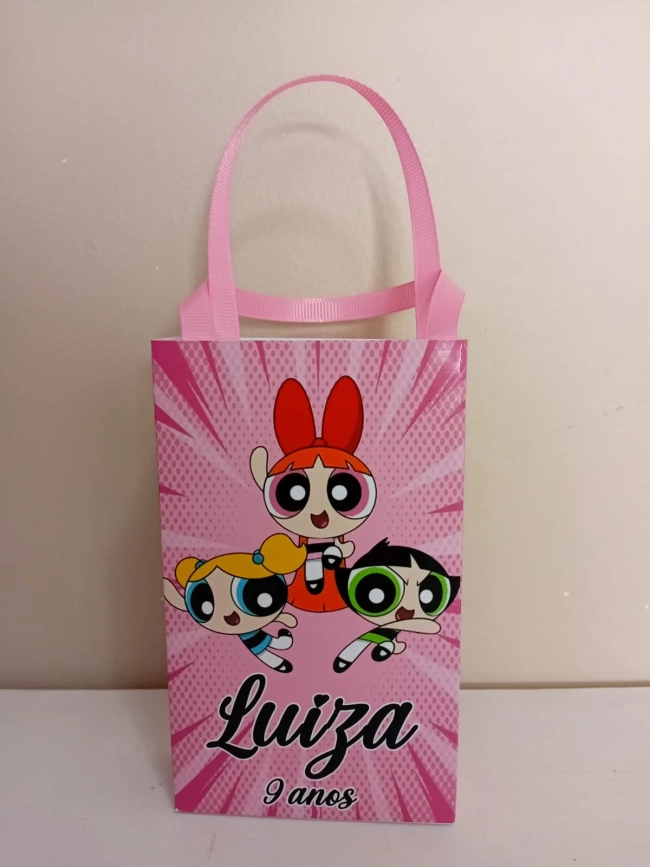 Sacolinhas Personalizadas Meninas Super Poderosas
