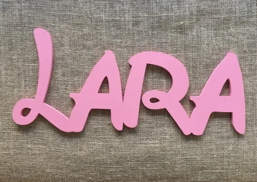 Letras Decorativas Nome De Parede