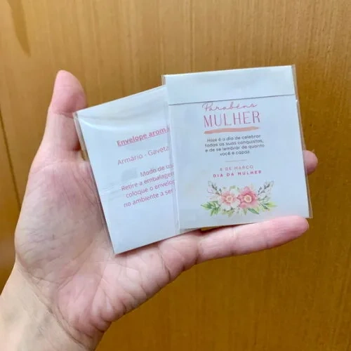 Brinde Dia da Mulher Sachê Aromático