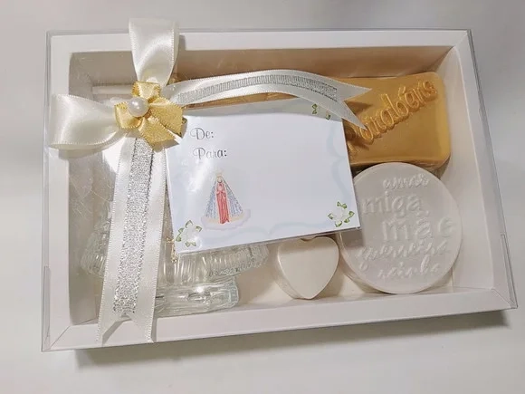 Presente para Mãe Católica: Kit Aromatizador Nossa Senhora