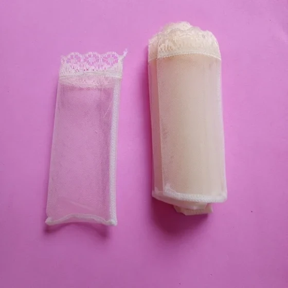 Saquinho Organza Tunil com Renda 6x12m