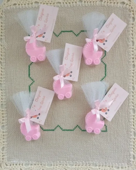 Lembrancinha Chá de Bebê/chá Revelação - Carrinho de Bebê