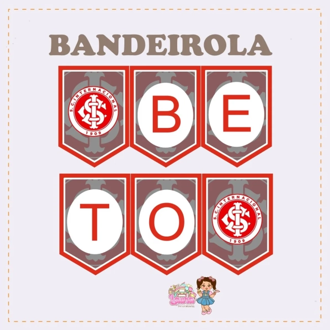 Kit Festa Só Um Bolinho INTERNACIONAL - Decoração de Festa