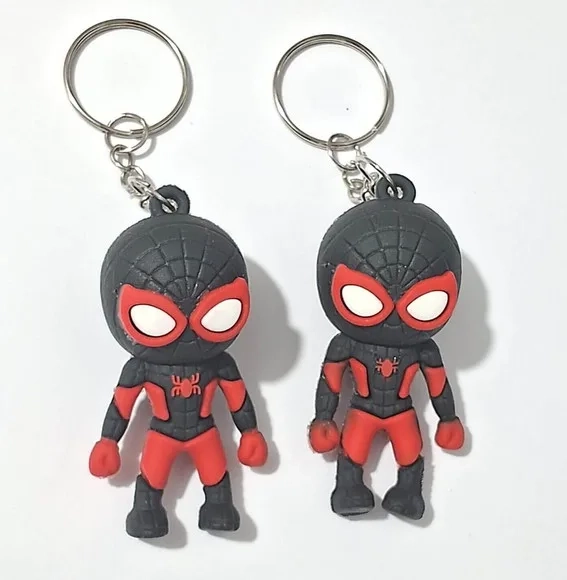 Chaveiro Spiderman Aranha Verso Pacotes com 2 Unidades