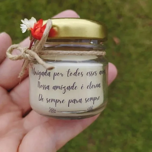 Vela Aromática com Caixa Árvore de Natal